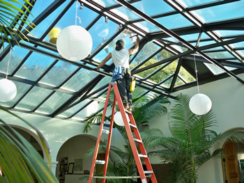 sky light washing